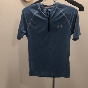 Blue under armour top